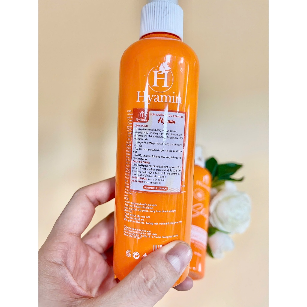 Xịt dưỡng tóc Hyamin 300ml