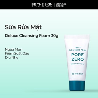 Sữa Rửa Mặt Làm Sạch Sâu Giảm Bã Nhờn BETHESKIN Pore Zero + Cleansing Foam 30g