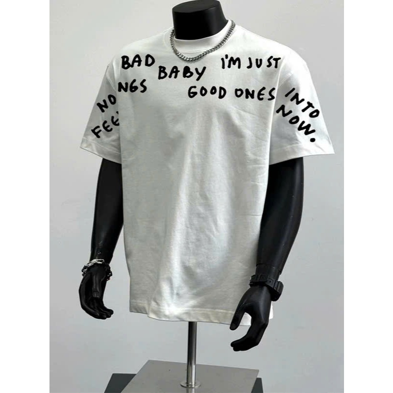 Áo thun Stee Cổ tròn BABY GOOD ONES Localbrand ICVCVNI Unisex Cotton