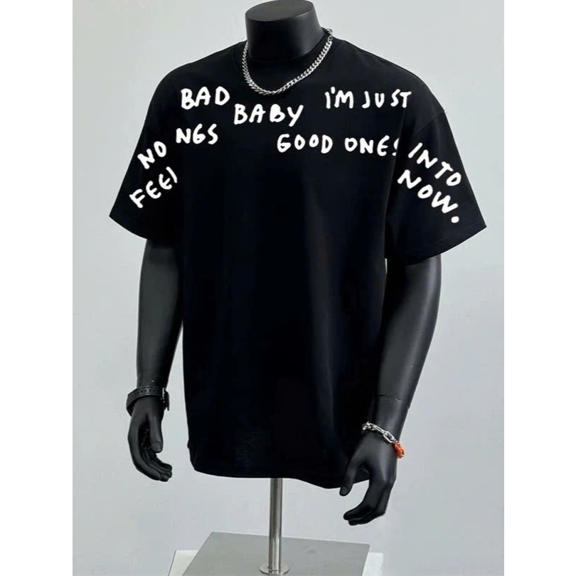Áo thun Stee Cổ tròn BABY GOOD ONES Localbrand ICVCVNI Unisex Cotton