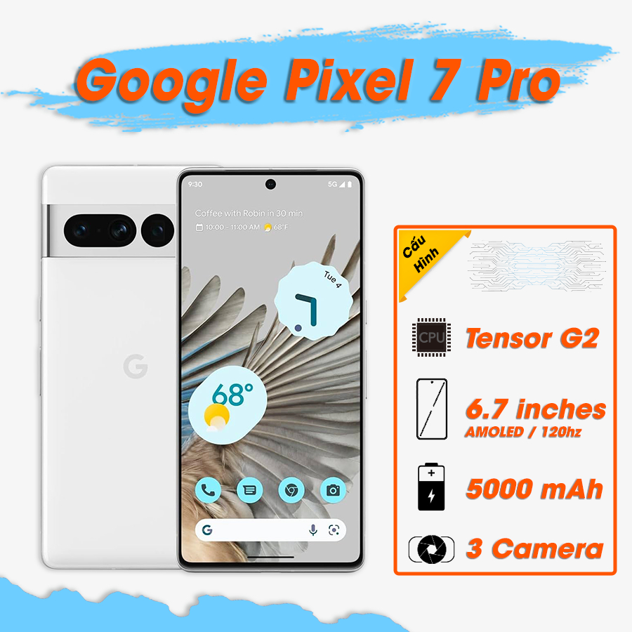 Điện thoại Google Pixel 7 Pro Quốc Tế | FTC Shop | Shopee Việt Nam
