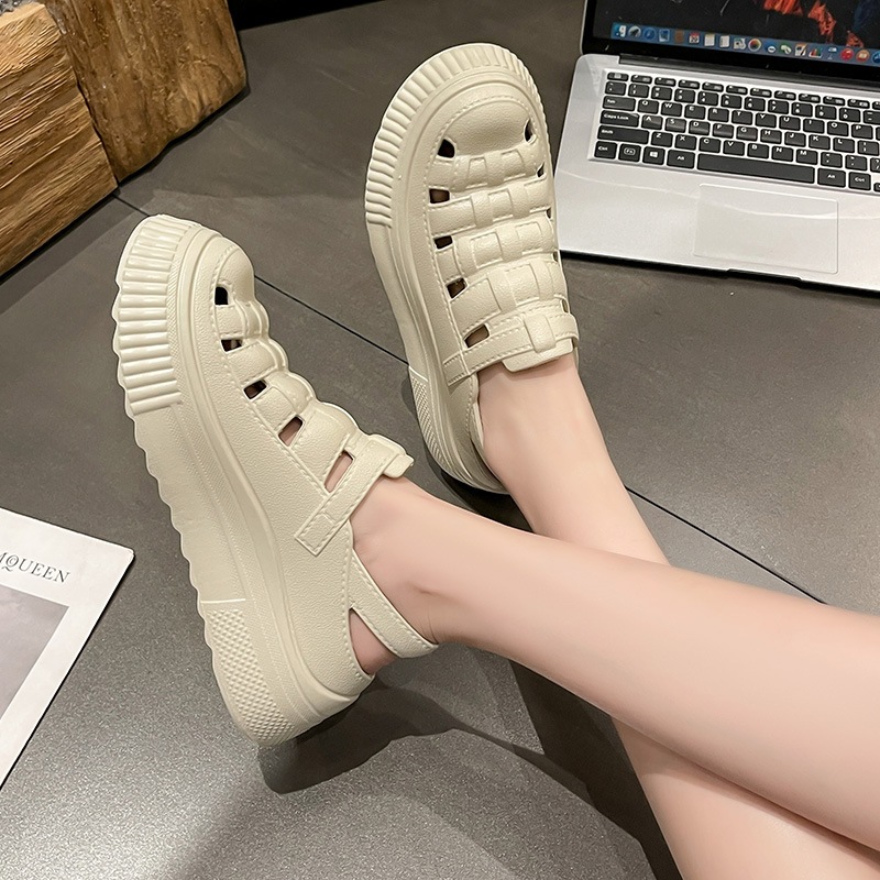🔥Còn hàng🔥Dép Sandal Chống Trượt 5p Dép Tăng Chiều Cao Cho Nữ 5cm Đế EVE