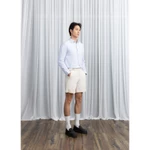 Quần short linen nam Ben & Tod RE2215 BE551 chất linen cao cấp đứng form nam tính thiết kế sidetab — ảnh 6