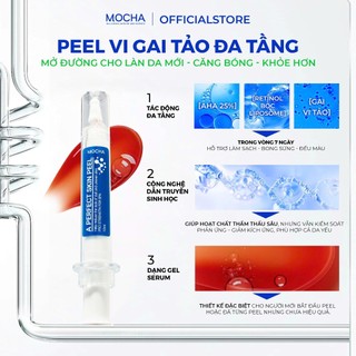 Retinol Mix Peel Mocha Peel Da Cải Thiện Mụn, Nám, Làm Đẹp Skincare Tại Nhà Mua 1 Tặng 2