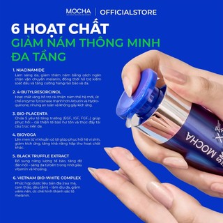 Serum Giảm Nám Mocha Dưỡng Sáng Da,Cải Thiện Đốm Nâu, Smart First Care Serum 30ml