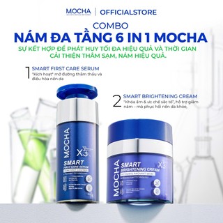 Serum Giảm Nám Mocha Dưỡng Sáng Da,Cải Thiện Đốm Nâu, Smart First Care Serum 30ml