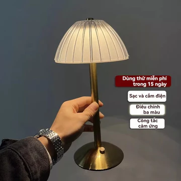 Đèn bàn quầy bar cổ điển có thể sạc lại đèn bàn ăn ngoài trời đèn bàn không khí đèn ngủ nhỏ đèn sang trọng đèn đơn giản
