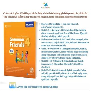 Sách - Trọn bộ Grammar Friends từ tập 1- tập 6 Tài liệu tiếng Anh chuẩn quốc tế cho học sinh - MCBooks