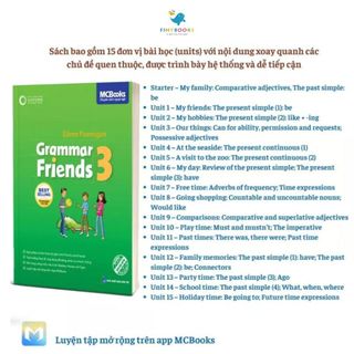 Sách - Trọn bộ Grammar Friends từ tập 1- tập 6 Tài liệu tiếng Anh chuẩn quốc tế cho học sinh - MCBooks