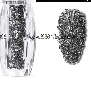 Lọ đá rắc tổng hợp các màu trang trí nail
