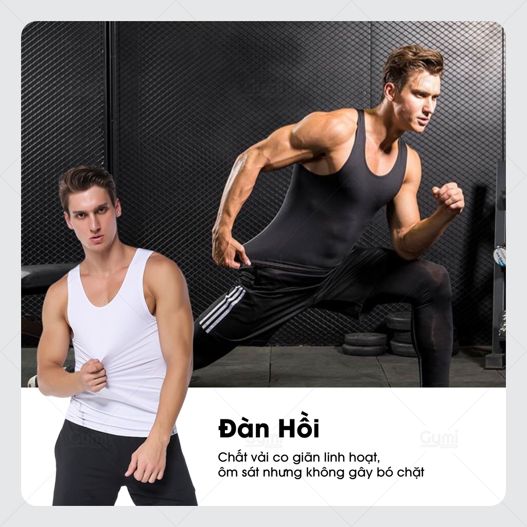 Áo Thun Ba Lỗ Giữ Nhiệt Combat Pro - Áo Tank Top Co Dãn Bó Cơ Thể Thao Nam, Tập Gym, Thể Thao - AoThunTheThao-AoBaLo