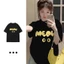 Áo phông thun phối hình in cộc tay dáng rộng chất liệu cotton thoáng mát MT33 SP317