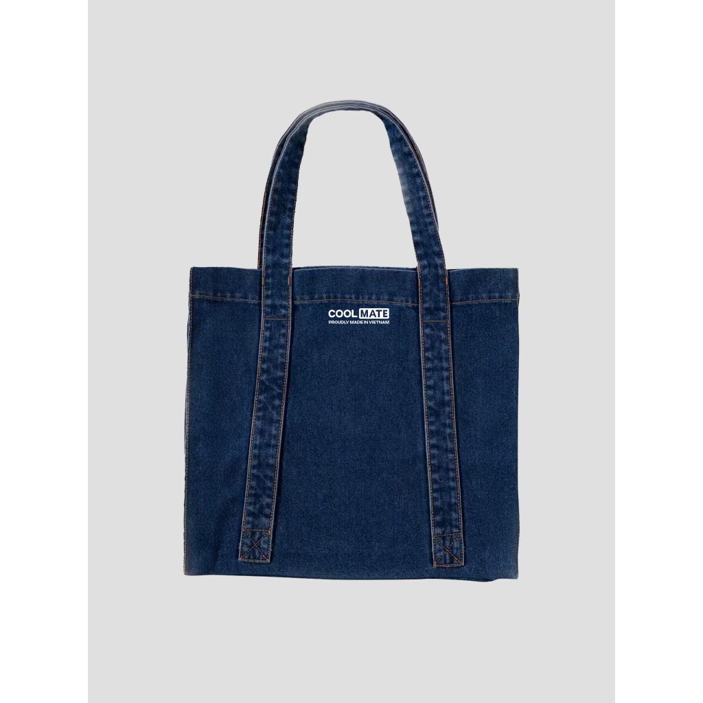 [MUA 4 GIẢM 20%]Túi Tote Jeans Denim Coolmate