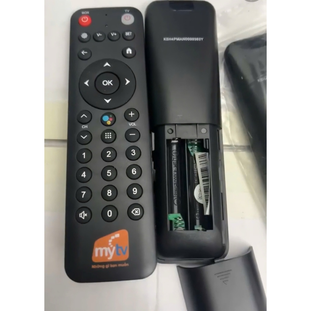 Điều khiển đầu thu Mytv- Smartbox Android Mytv có giọng nói hàng xin ...
