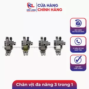 Chân vịt ĐA NĂNG 3 trong 1 CHỐNG NHĂN 3 BÁNH XE siêu tiện lợi dùng cho máy may 1 kim