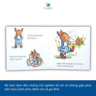 Sách - Bộ sách Ehon phát triển kỹ năng đầu đời - Những bài học nhỏ cho bé - Finybooks
