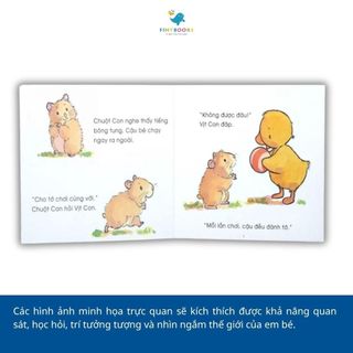 Sách - Bộ sách Ehon phát triển kỹ năng đầu đời - Những bài học nhỏ cho bé - Finybooks