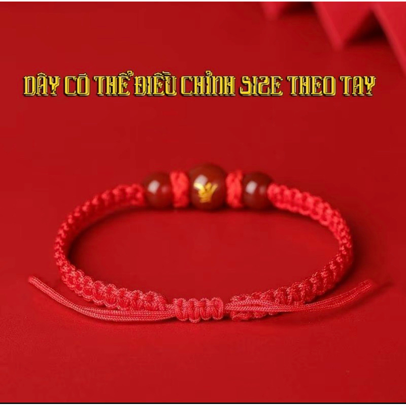 Vòng tay chỉ đỏ 12 con giáp, Năm bản mệnh ,may mắn, thủ công 2026