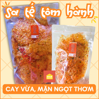 BÁNH TRÁNG SA TẾ TÔM HÀNH - Cay Vừa, thơm lừng bừng vị - Ăn Vặt Ngon Lắc Lư