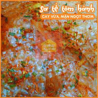 BÁNH TRÁNG SA TẾ TÔM HÀNH - Cay Vừa, thơm lừng bừng vị - Ăn Vặt Ngon Lắc Lư