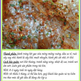 BÁNH TRÁNG SA TẾ TÔM HÀNH - Cay Vừa, thơm lừng bừng vị - Ăn Vặt Ngon Lắc Lư