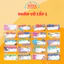 NHÃN VỞ MÔN HỌC - CHO HỌC SINH CẤP 1 - 2 - 3, MẪU DỄ THƯƠNG DÁN TẬP, DÁN SÁCH