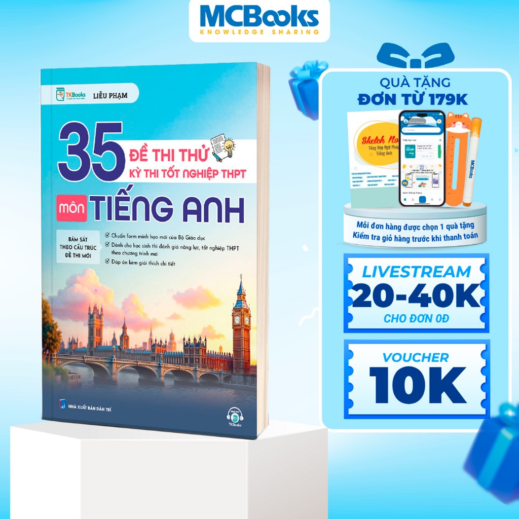 Sách - 35 Đề Thi Thử Kỳ Thi Tốt Nghiệp THPT Môn Tiếng Anh