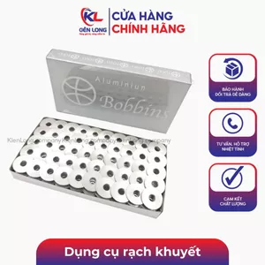 Suốt nhôm máy may 1 kim công nghiệp 1 hộp 100 con loại đẹp