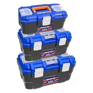 ĐỒ NGHỀ WADFOW Bộ 3 hộp nhựa đựng dụng cụ (khóa kim loại) 13" - 16" - 19" WTB4103