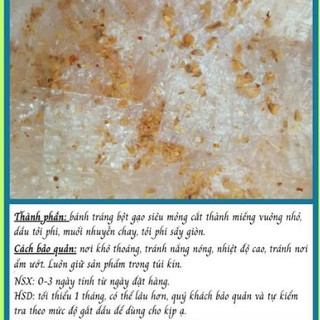BÁNH TRÁNG MUỐI TỎI DẦU (chay, cay vừa) - Rất đơn giản mà ngon bất ngờ - Ăn Vặt Ngon Lắc Lư