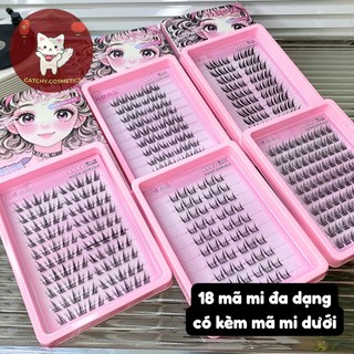 Mi Giả Sẵn Keo MEIJIESHANGPIN & Mi Dưới Vỏ Hồng Cô Gái Tách Sợi Có Sẵn Keo Trong Suốt, Tiện Lợi