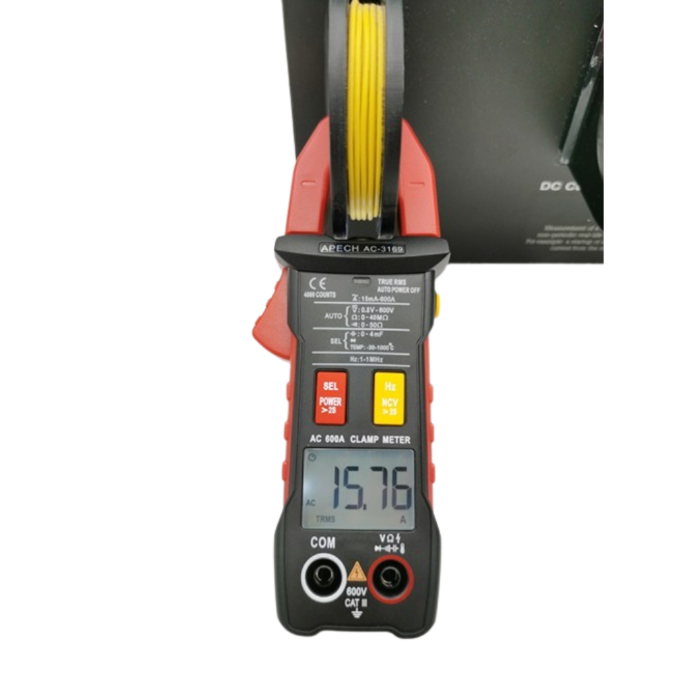 [ĐO AC/DC] Đồng hồ đo ampe thông minh  Apech AC3169, Chính Xác Cao, Chống Cháy - Anh Phát