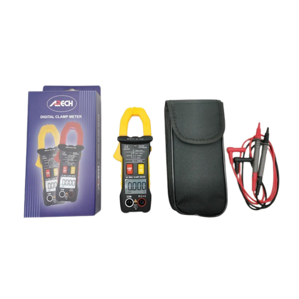 [ĐO AC/DC] Đồng hồ đo ampe thông minh  Apech AC3169, Chính Xác Cao, Chống Cháy - Anh Phát