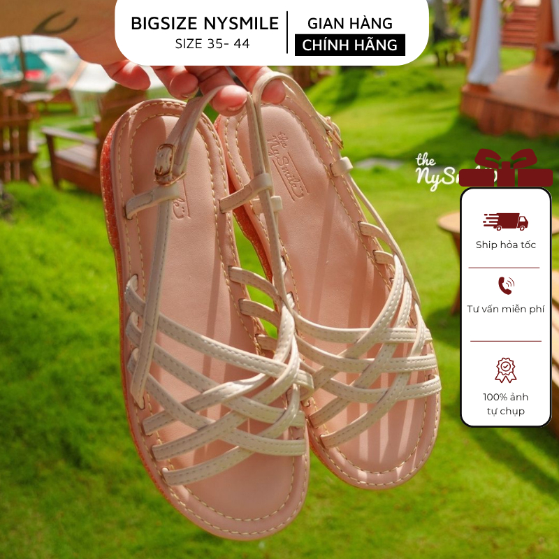 Giày sandals nữ 2p , giày đi học , giày quai hậu rọ - THENYSMILE ...