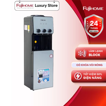 Cây nước nóng lạnh Block FUJIHOME WD677C nước lạnh sâu ~10 độ C, làm nóng nhanh, khóa trẻ em an toàn