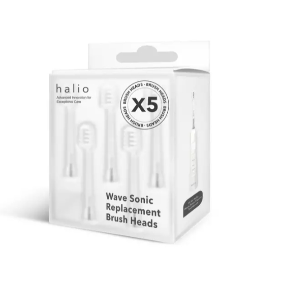 [Phụ Kiện Halio Wave Sonic] Set 5 Đầu Bàn Chải Thay Thế Chính Hãng