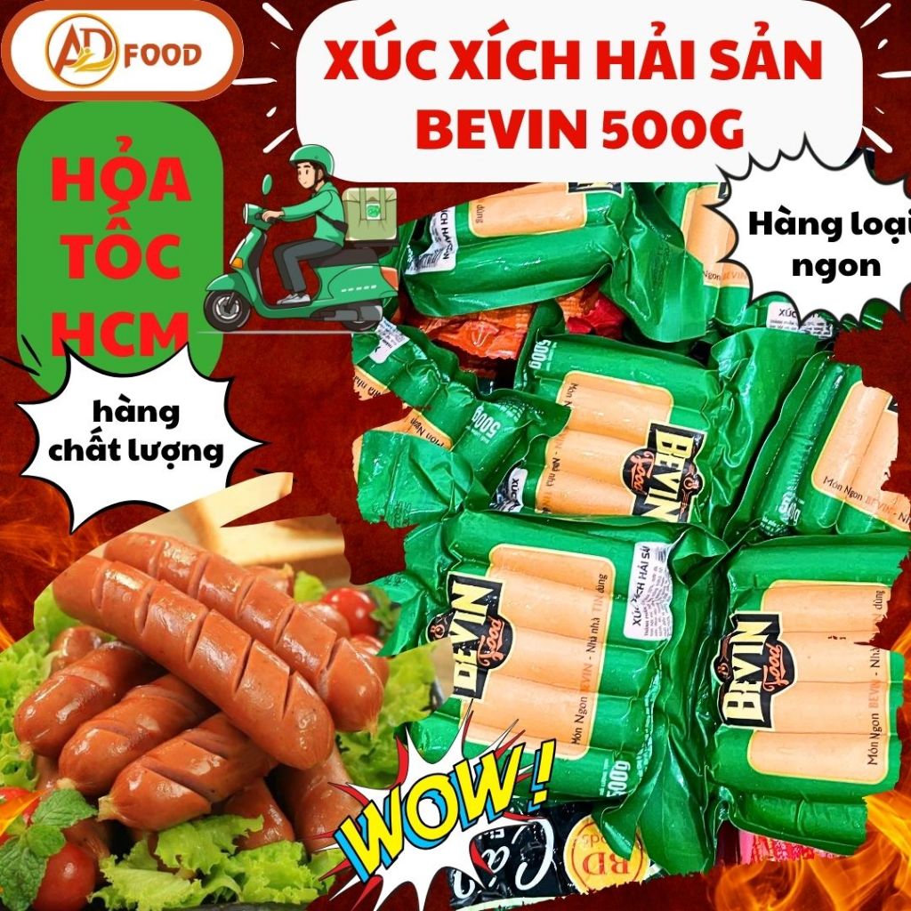 200gr xúc xích bevin thơm ngon giá rẻ