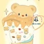 Khẩu Trang Hoạt Hình 3D Bear Cho Bé & Người Lớn