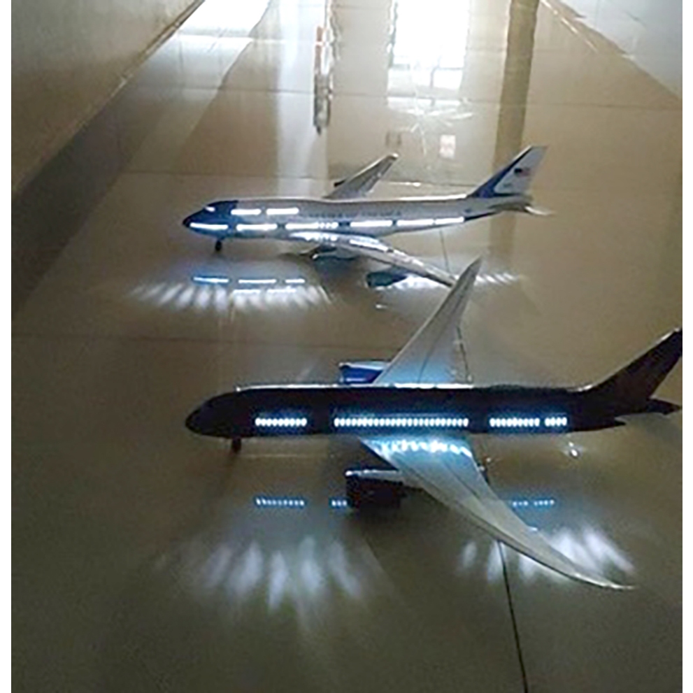 Mô Hình Máy Bay Việt Nam VNA Boeing B787 – Dài 47cm | Có Đèn LED & Bánh Xe | Sang Trọng & Chân Thật