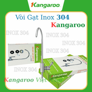 Vòi Gạt Inox 304 Máy Lọc Nước RO Kangaroo - Inox 304 Không Gỉ
