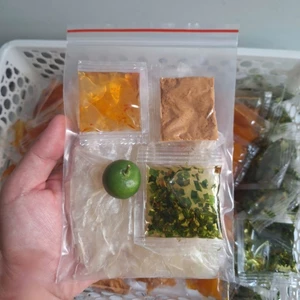 10 bịch Bánh Tráng trộn 3 vị nhiều loại - Sate - Ớt Rim - Muối Béo - Sốt Tắc -Dầu Hành - Sốt Me - Muối Nhuyễn Tôm