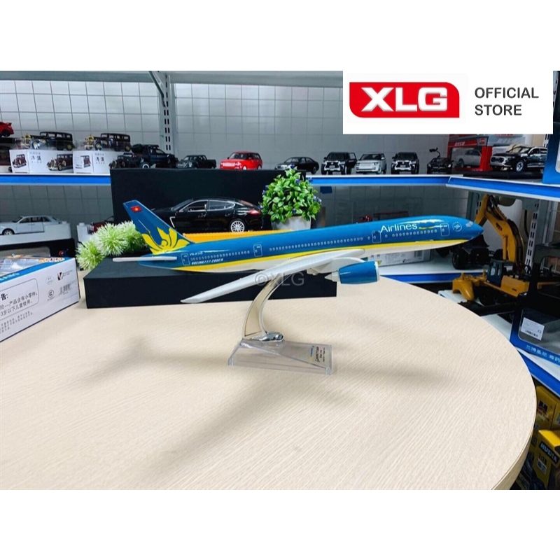 Mô hình máy bay Việt Nam VNA 32 cm Boeing B787-9 Dreamliner cao cấp