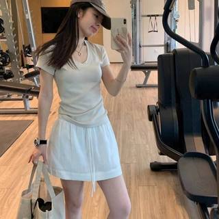 𝗠𝗶𝗻𝗶 𝗦𝗵𝗶𝗿𝘁 - |LY LINEN| Chân váy linen Tưng dáng A lưng chun basic