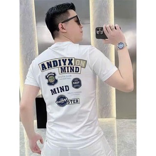 Áo Phông Cổ Tròn Nam Nữ Đẹp Phối Logo 75 Mind Sành Điệu,Chất Liệu Cotton Mềm Mịn Thấm Hút Mồ Hôi Cực Tốt