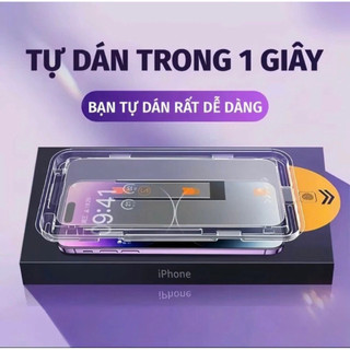 (TỰ RÚT BỤI) Kính cường lực King Kong VMOX chống nhìn trộm có khung tự dán