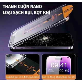 (TỰ RÚT BỤI) Kính cường lực King Kong VMOX chống nhìn trộm có khung tự dán