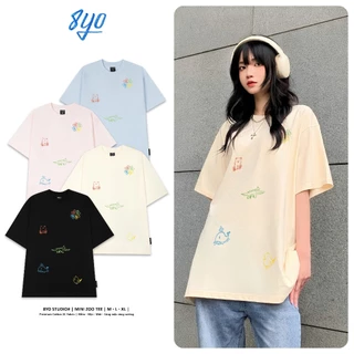 Áo Thun 8YO MINI ZOO Tee Cotton Mềm Mịn Mát - Áo Phông Local Brand Unisex Nam Nữ Form Rộng