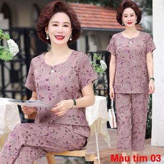 Hot. Bộ trung niên cho mẹ , bà lụa mát. Women