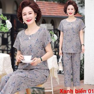 Hot. Bộ trung niên cho mẹ , bà lụa mát. Women