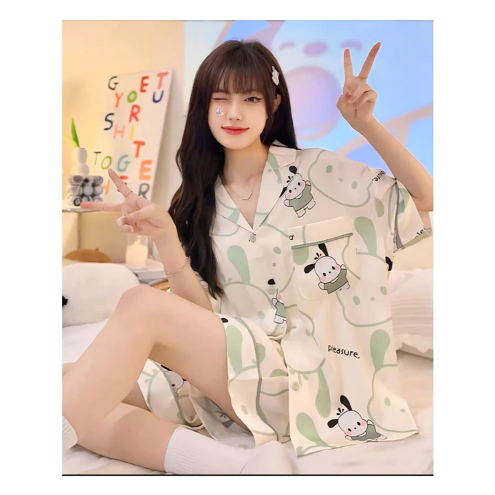 Bộ đồ ngủ pijama mặc cho nữ CỘC ĐÙI THƯỜNG ,Đồ ngủ nữ,Đồ bộ mặc nhà,sét bộ pijama mặc nhà <3 Chuyên sỉ pizama